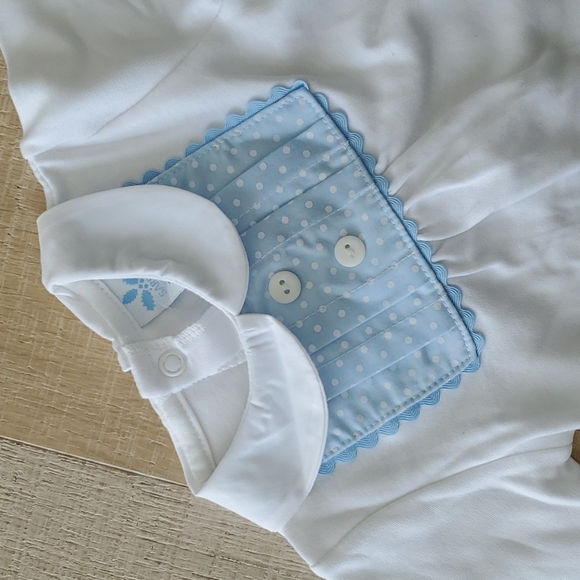 NWT Baby Boy Footed Sleeper, 1 month - Picture 2 of 6